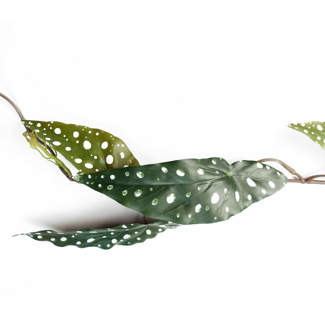 Leaf 110cm Artificial Trailing Hanging Begonia Maculata Spotted Plant Realistic