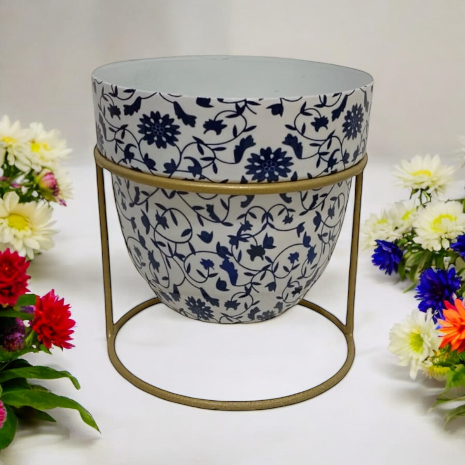 MSL 13cm Iron Planter on Stand