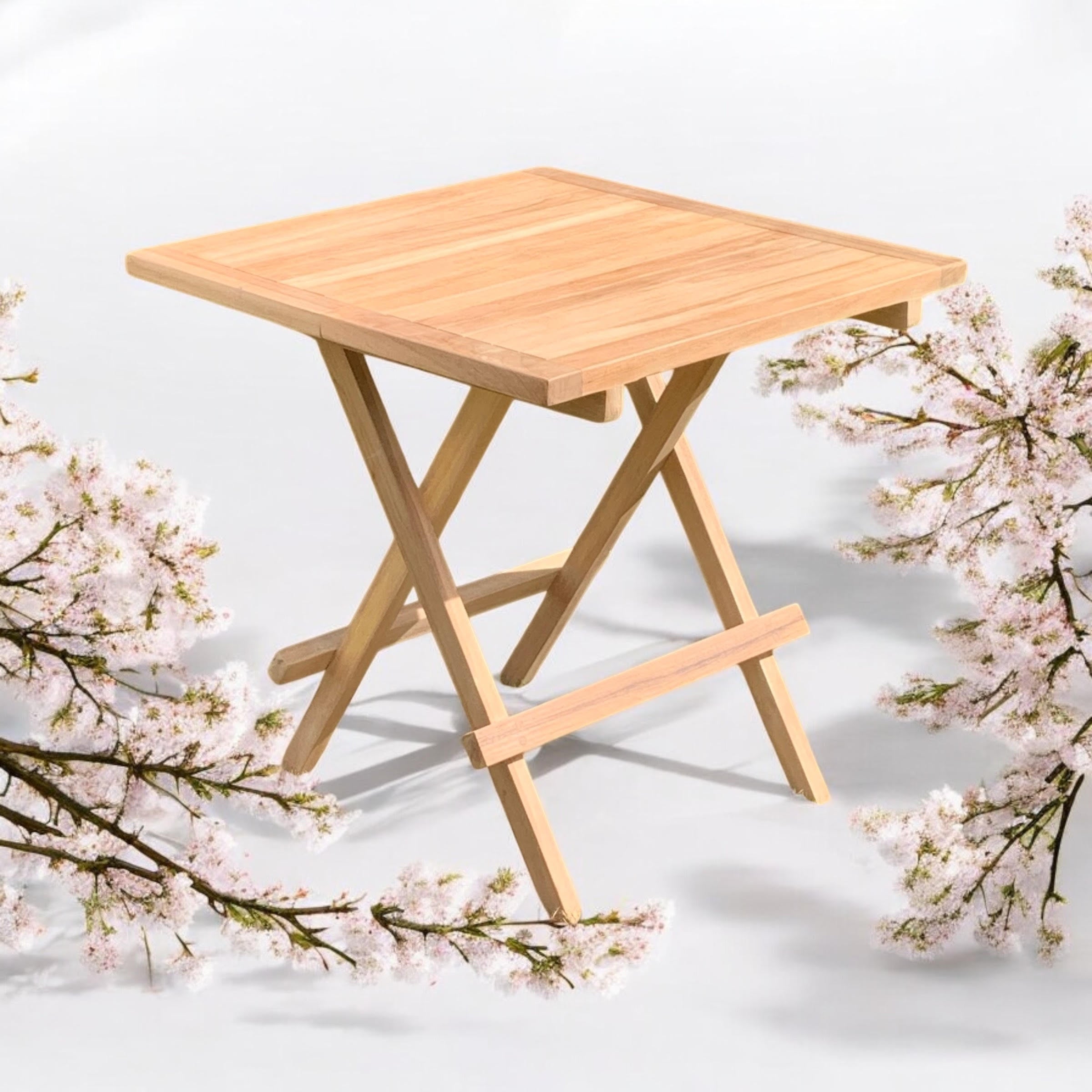 MSL 50cm Square Folding Picnic Table