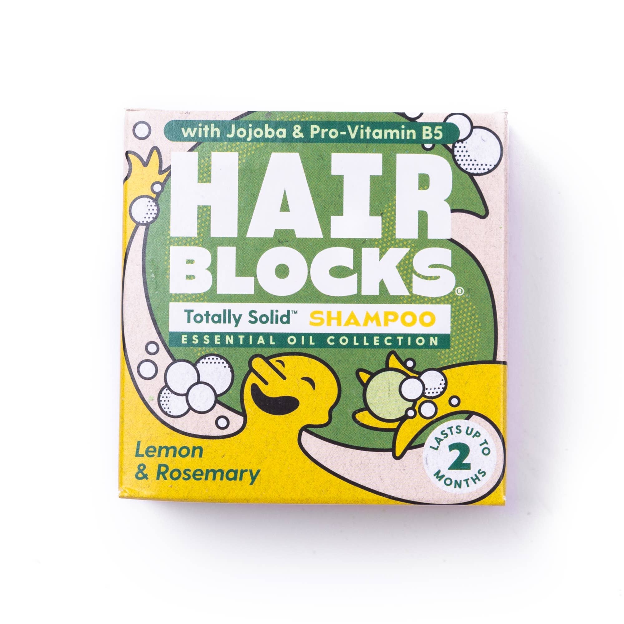 Hair Blocks Solid Shampoo - Lemon & Rosemary