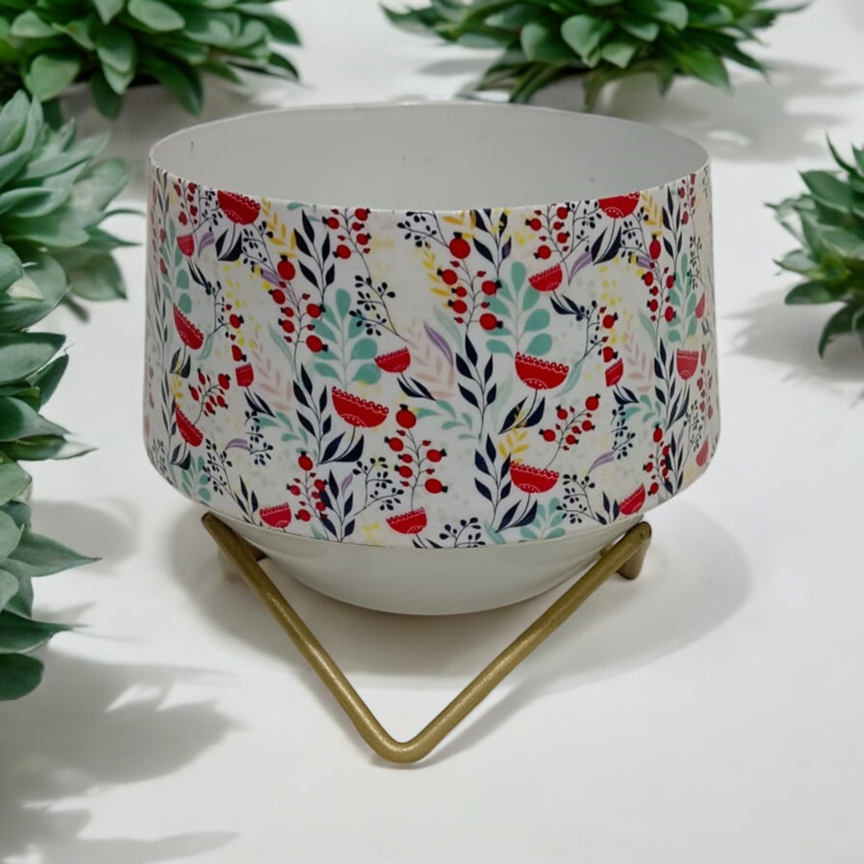MSL 13cm Iron Planter on Stand