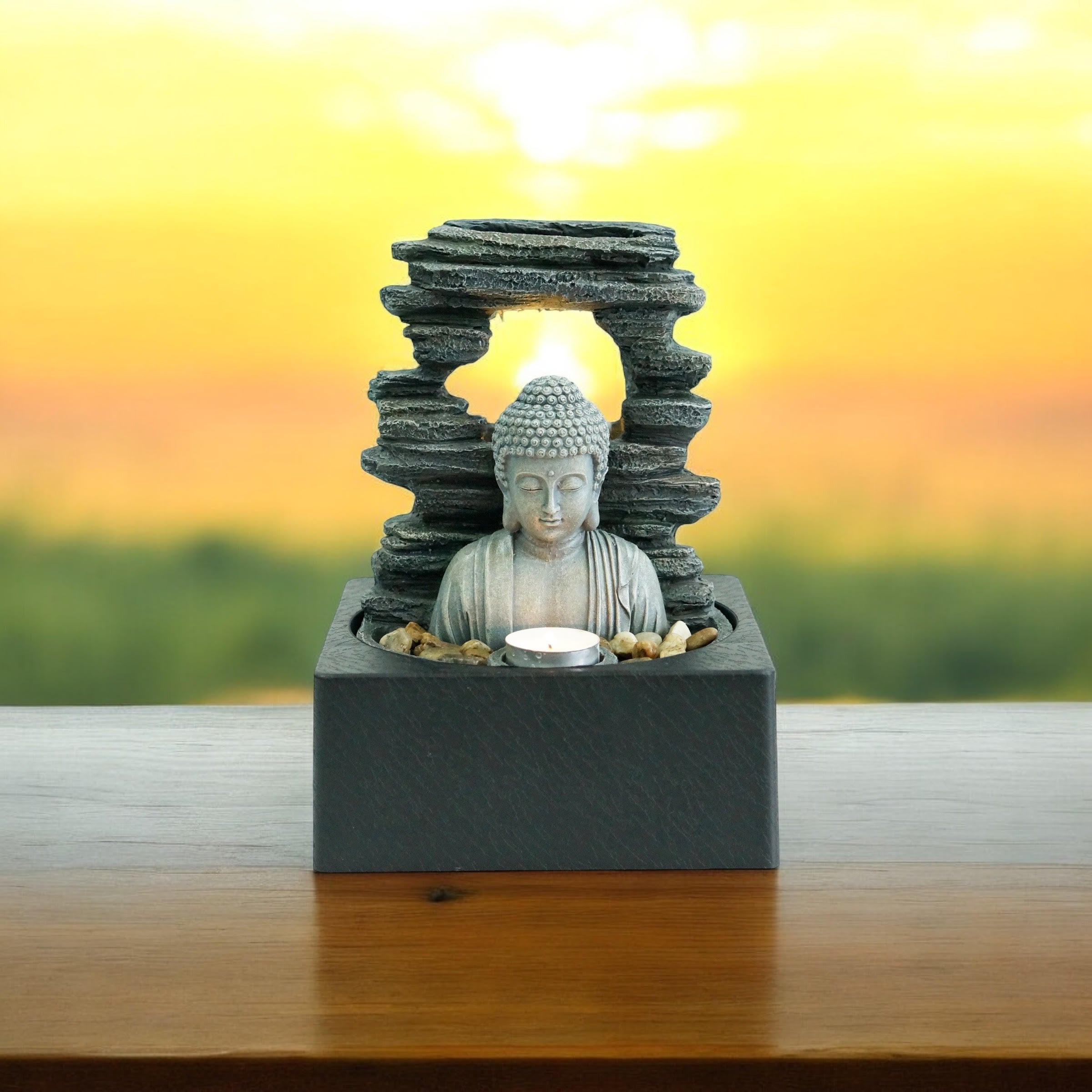 MSL 24cm Tabletop Fountain Hand Finished 240V