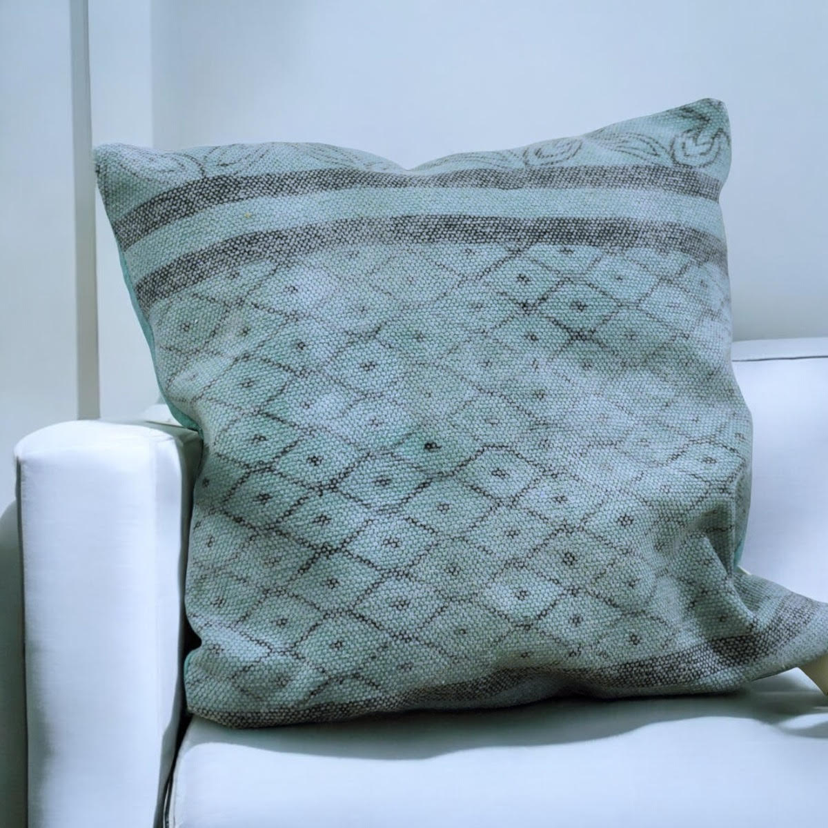MSL 50cm Stone Washed Durry Cushion Cover Only