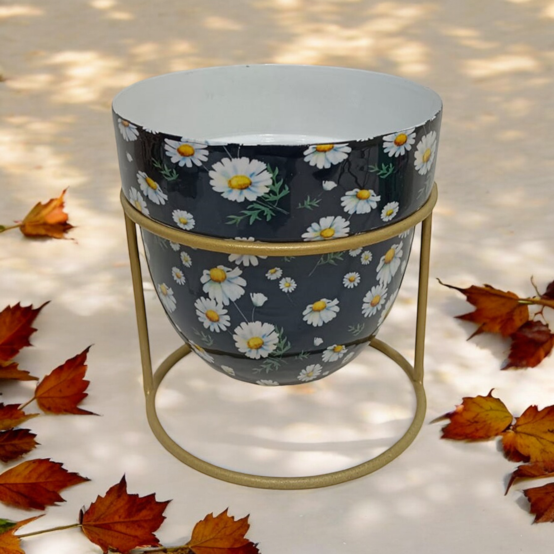 MSL 13cm Iron Planter on Stand