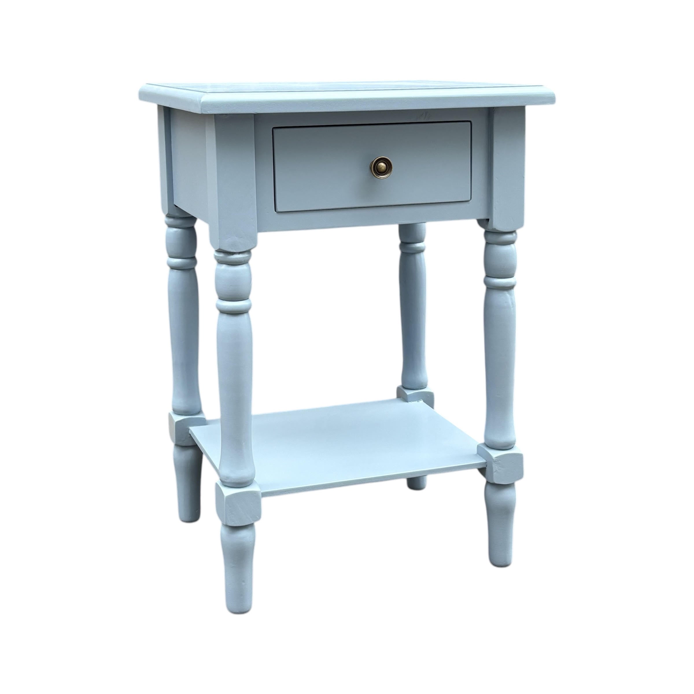 MSL 65cm Hand Finished 1-Drawer Side Table / Bedside Table