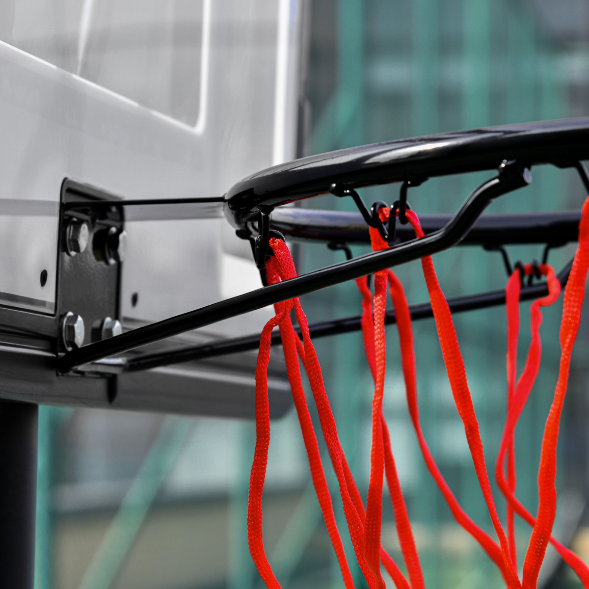 HOMCOM Adjustable Basketball Hoop and Stand 155-210cm with Fillable Base and Wheels