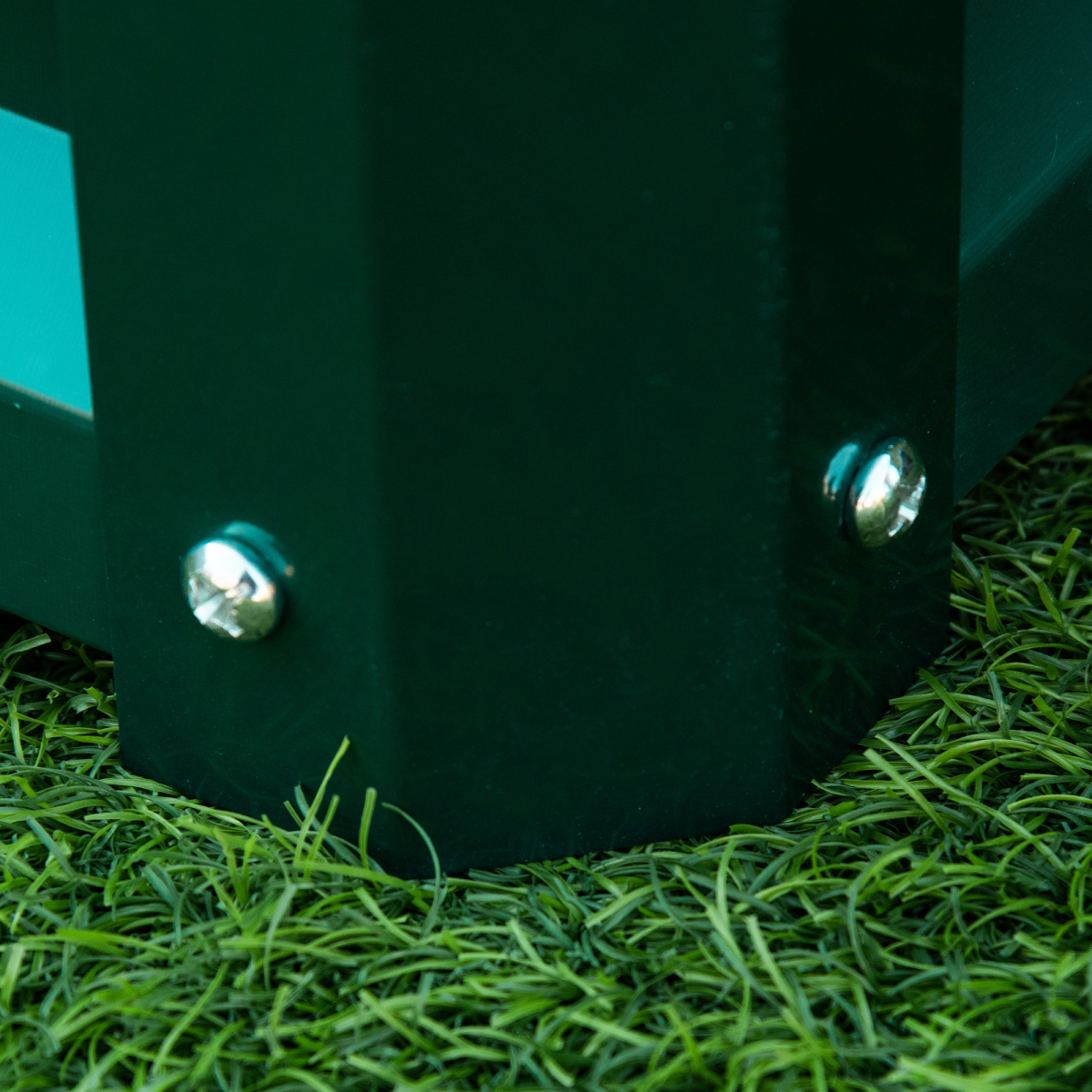 Outsunny Raised Garden Bed Steel Planter Box 120 x 60cm Green
