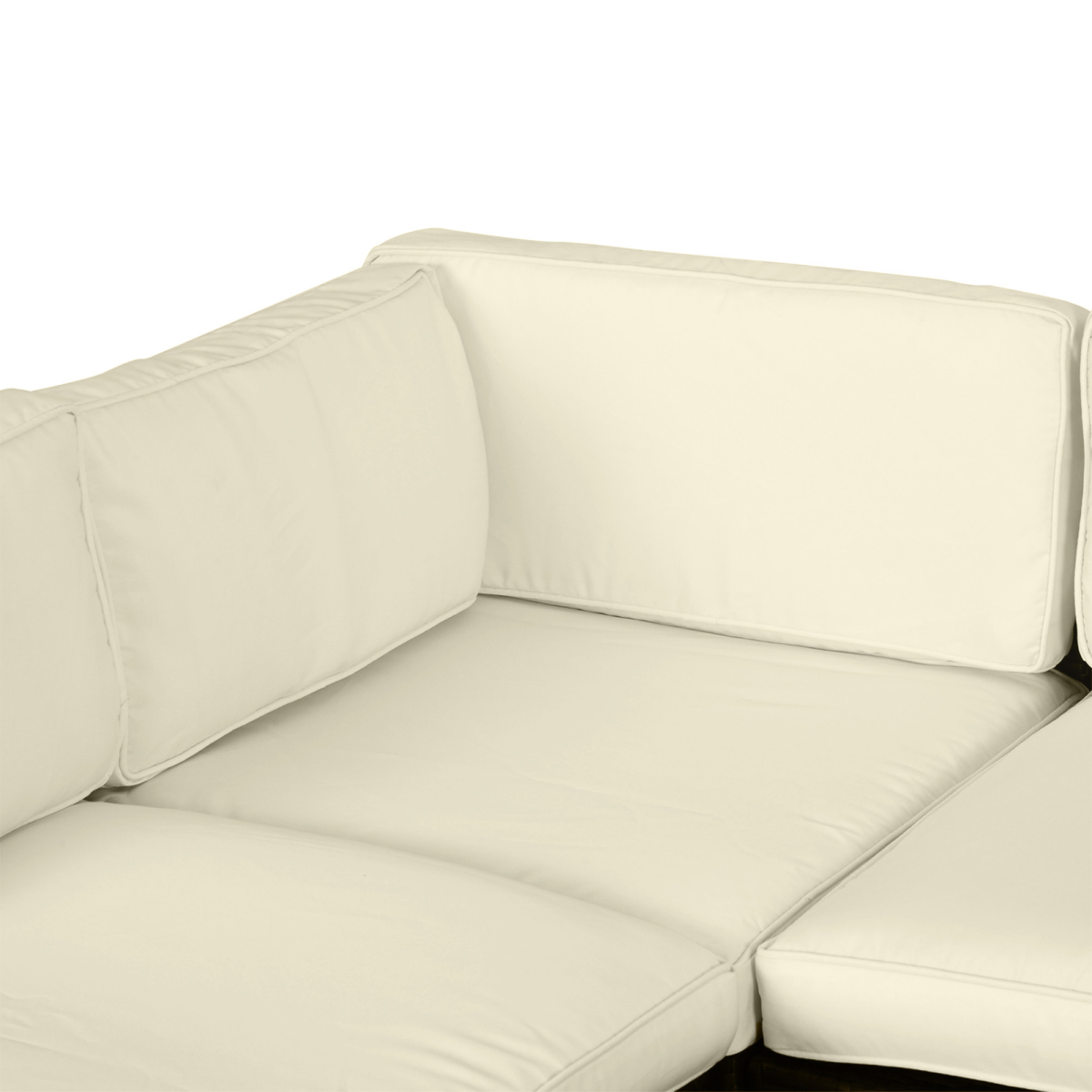 Outsunny 14-Piece Beige Outdoor Rattan Cushion Replacement Covers
