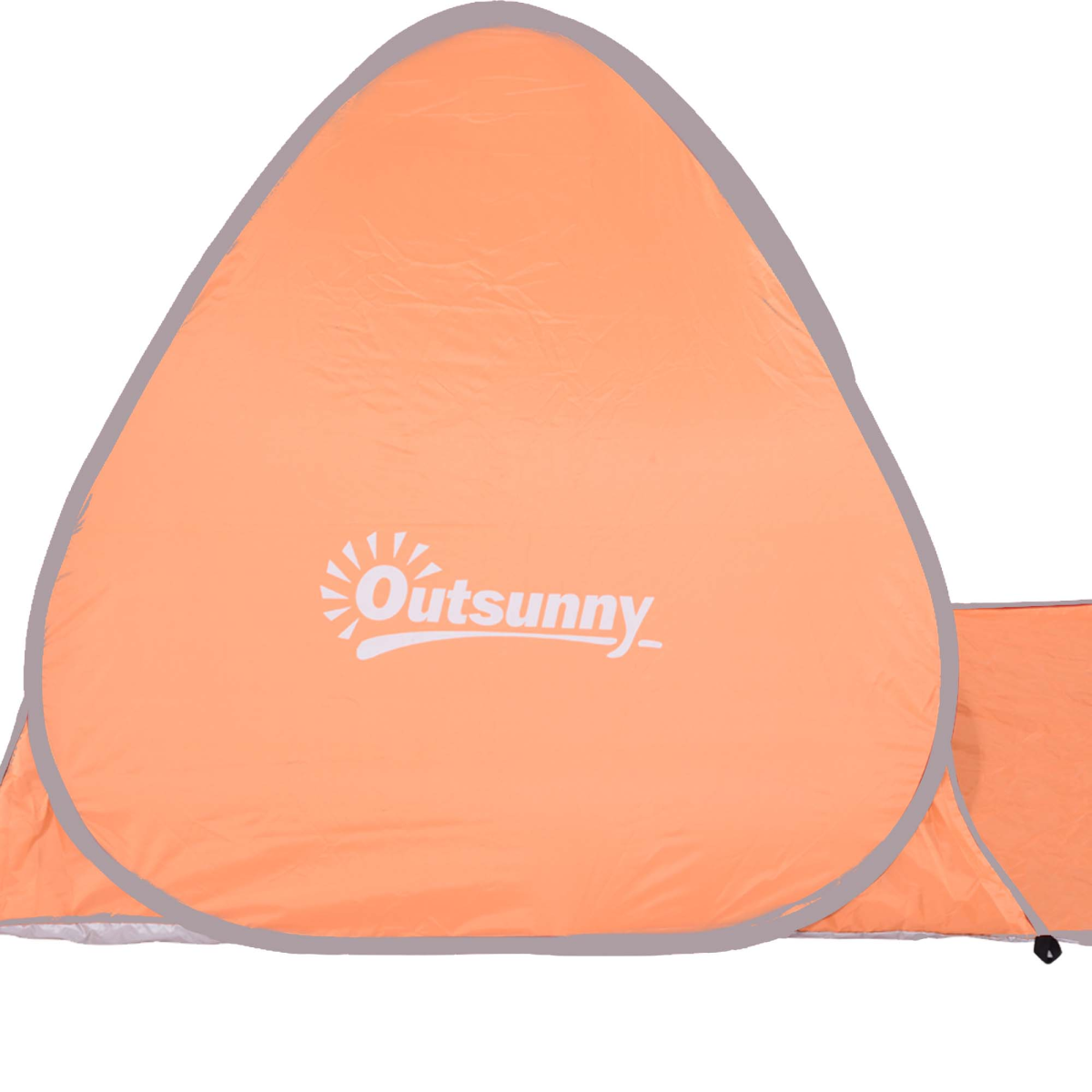 Pop-Up Beach Tent Sun Shade Shelter for 2-3 People with Ventilation Window, Stakes and Carry Bag, 200 x 150 x 119 cm