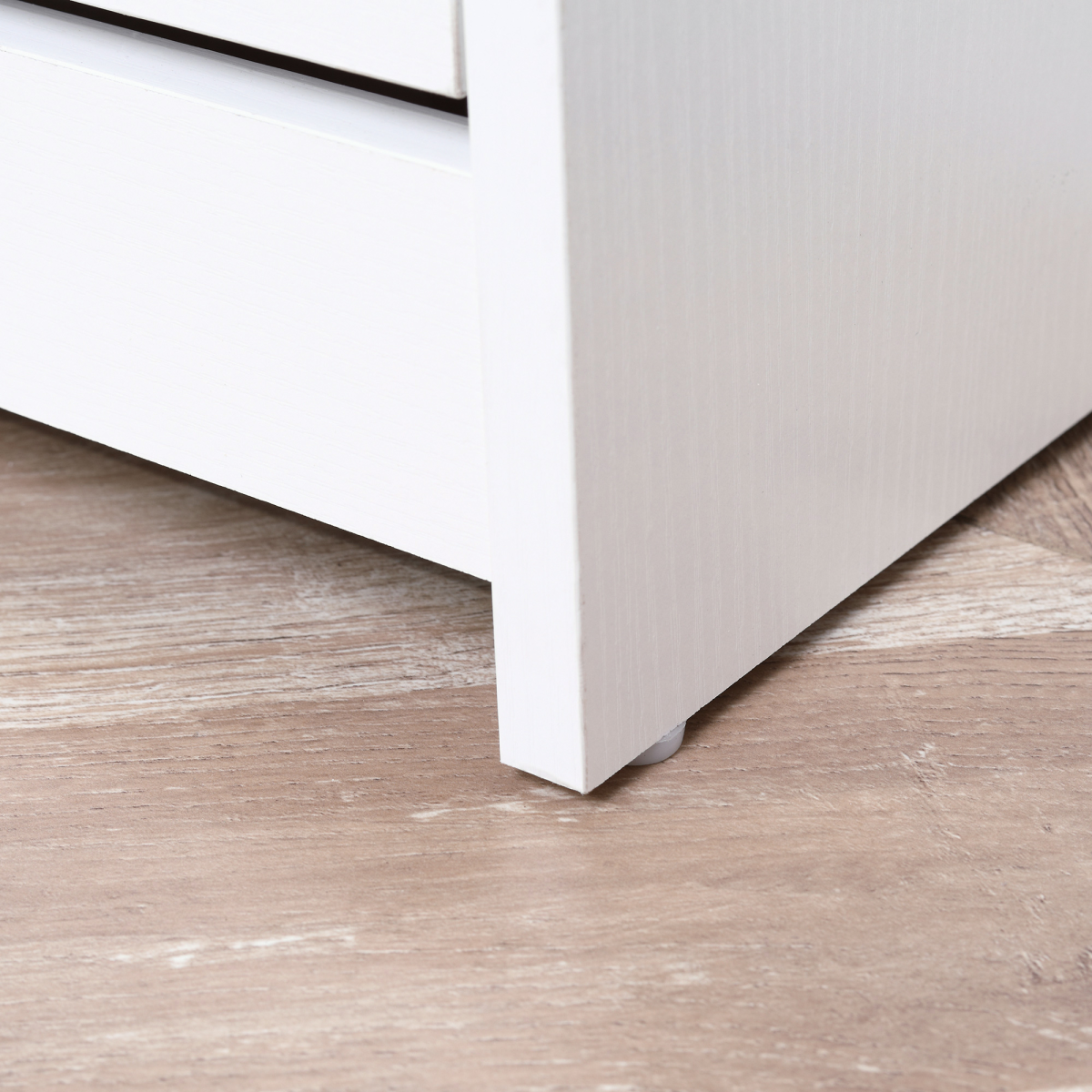 3-Drawer Shoe Storage Cabinet with Upper Shelf, Space-Saving Footwear Organiser, White