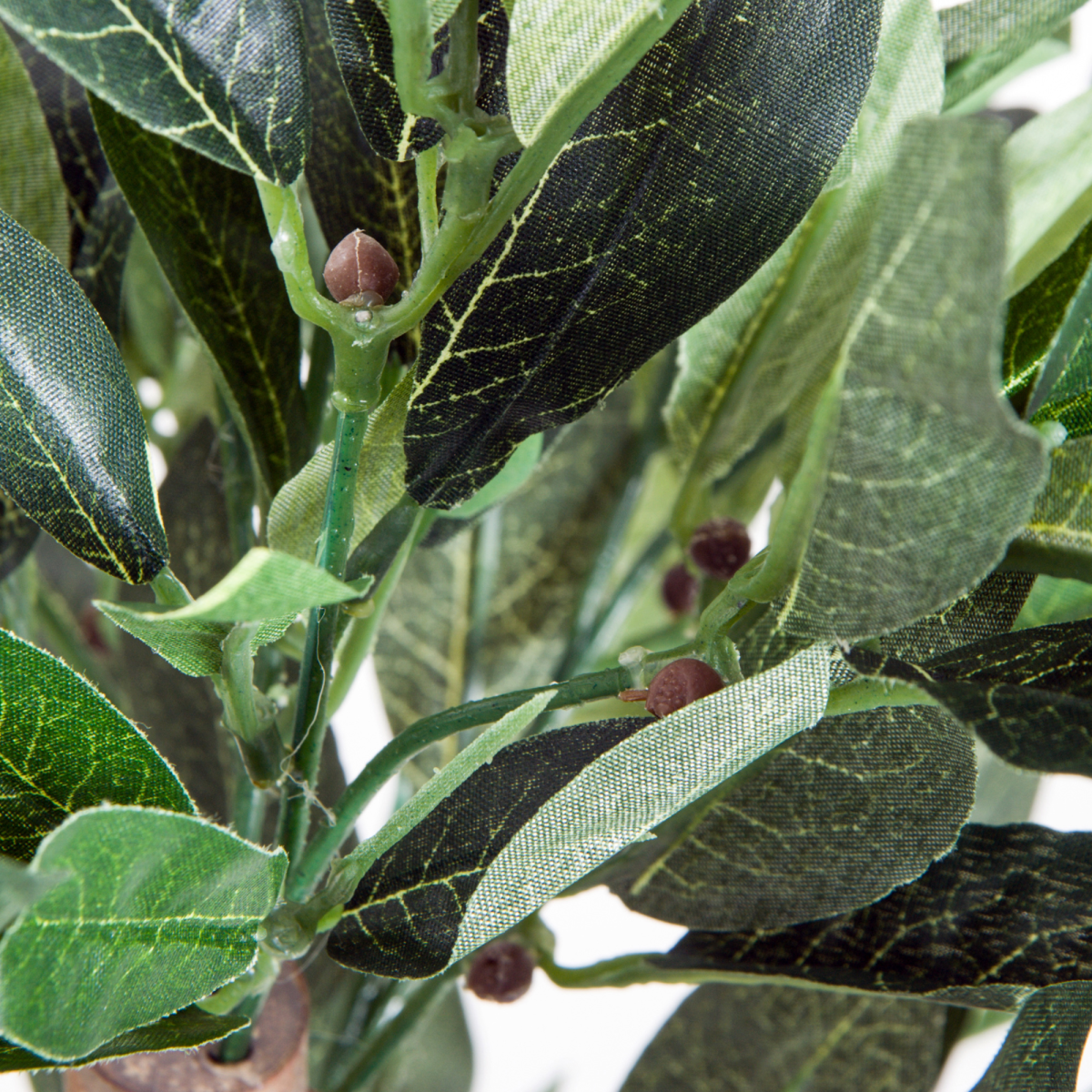 Outsunny Artificial Olive Tree Plant, 90 cm, Realistic Decor