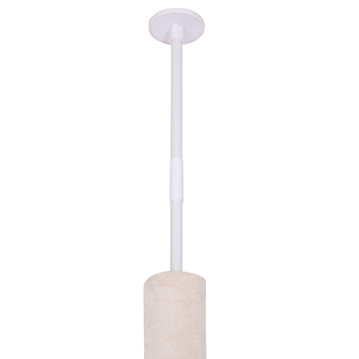 Pawhut 5-Tier Floor to Ceiling Cat Tree with Scratching Post, Adjustable 230-260cm Kitty Tower Activity Center