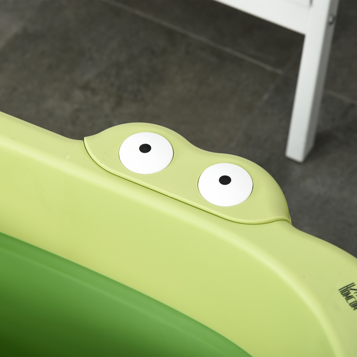 Foldable Baby Bathtub with Stool for 0-6 Years - Green