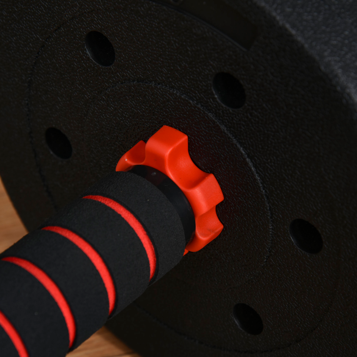 25kg Adjustable 2-in-1 Barbell and Dumbbell Weight Set for Body Fitness