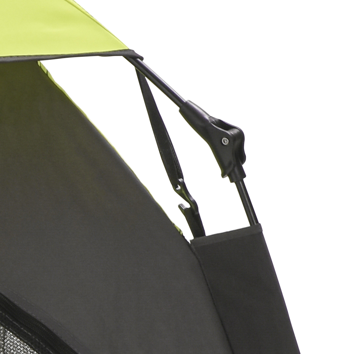 PawHut Foldable Waterproof Pet Tent with Mesh Windows & Carry Bag
