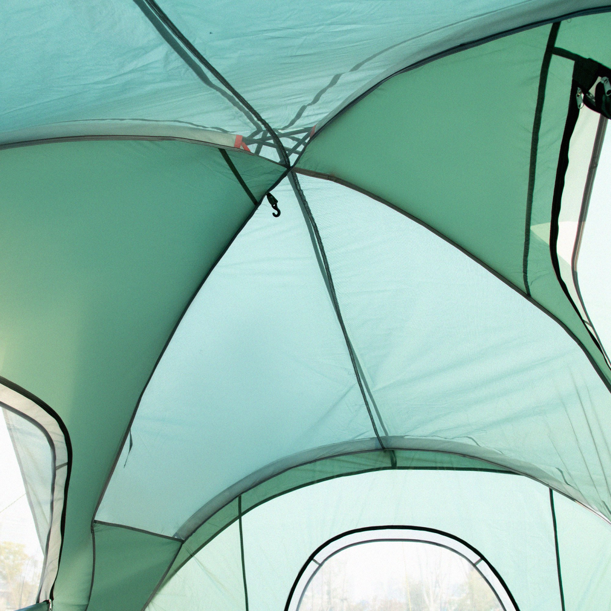 Outdoor Camping Tent For 5-6 W/ Bag, Fiberglass & Steel Frame