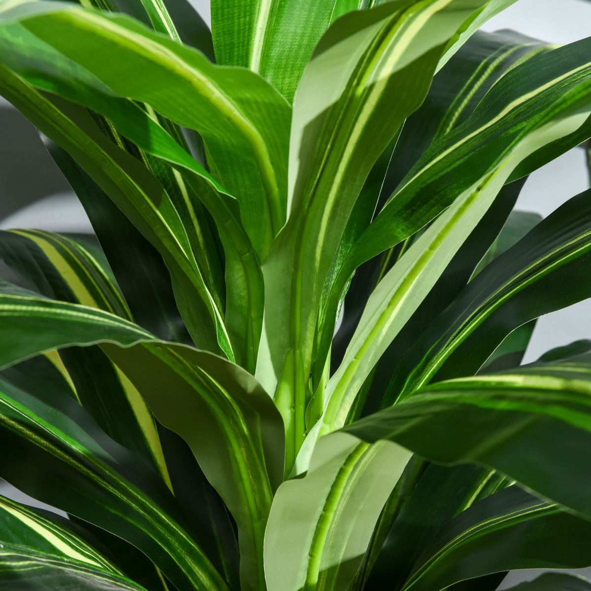 Artificial Dracaena Tree Plant, 110cm, 40 Leaves, Decorative