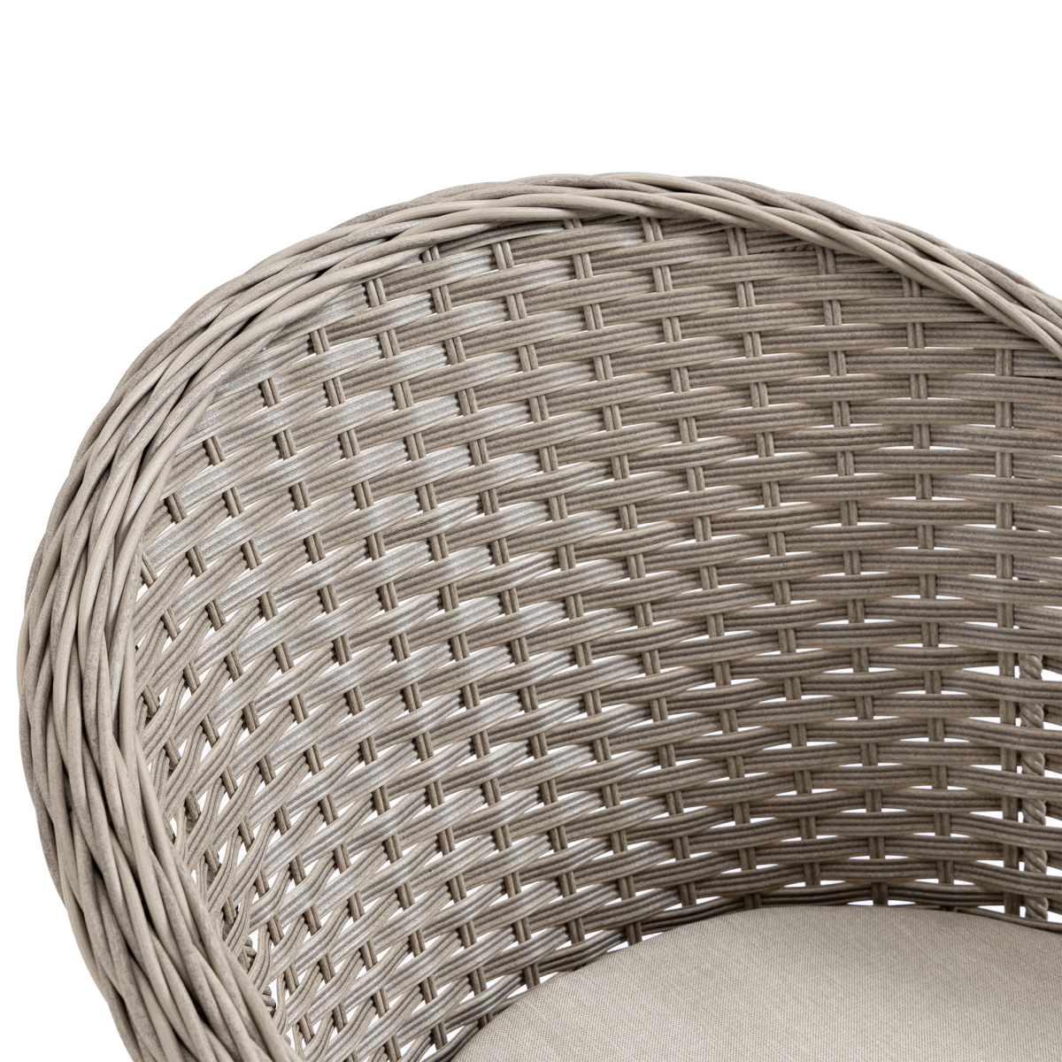 Outsunny 5-Piece Outdoor Patio PE Rattan Dining Set, Four-Seater, Grey, Tempered Glass Table, Cushioned Chairs, Umbrella Hole