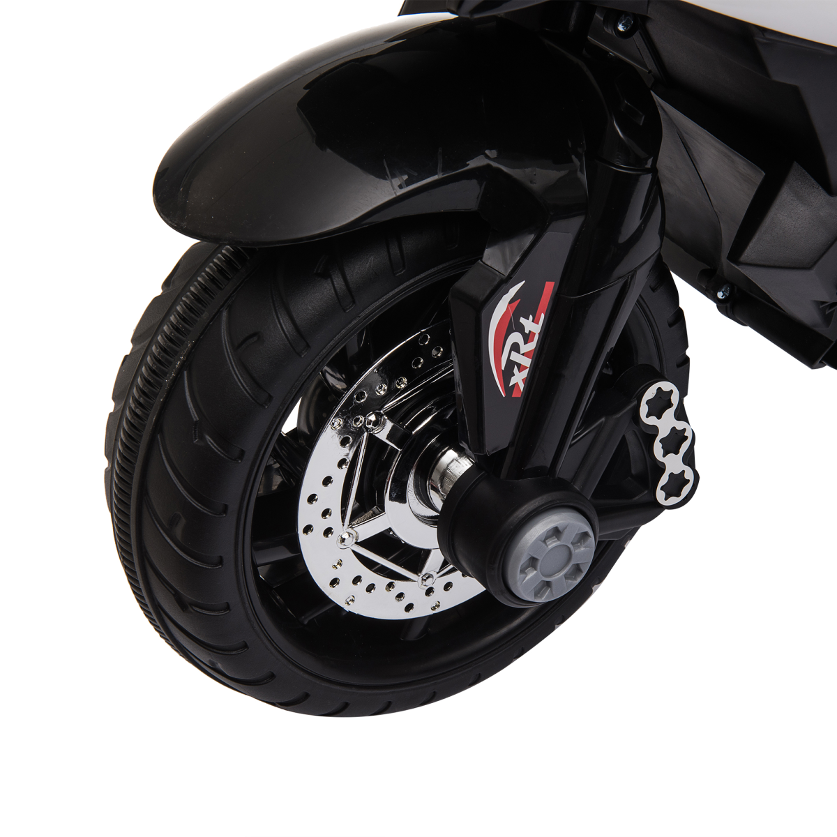 Kids 6V Electric Motorcycle Ride-On Toy with Music, Horn & Lights