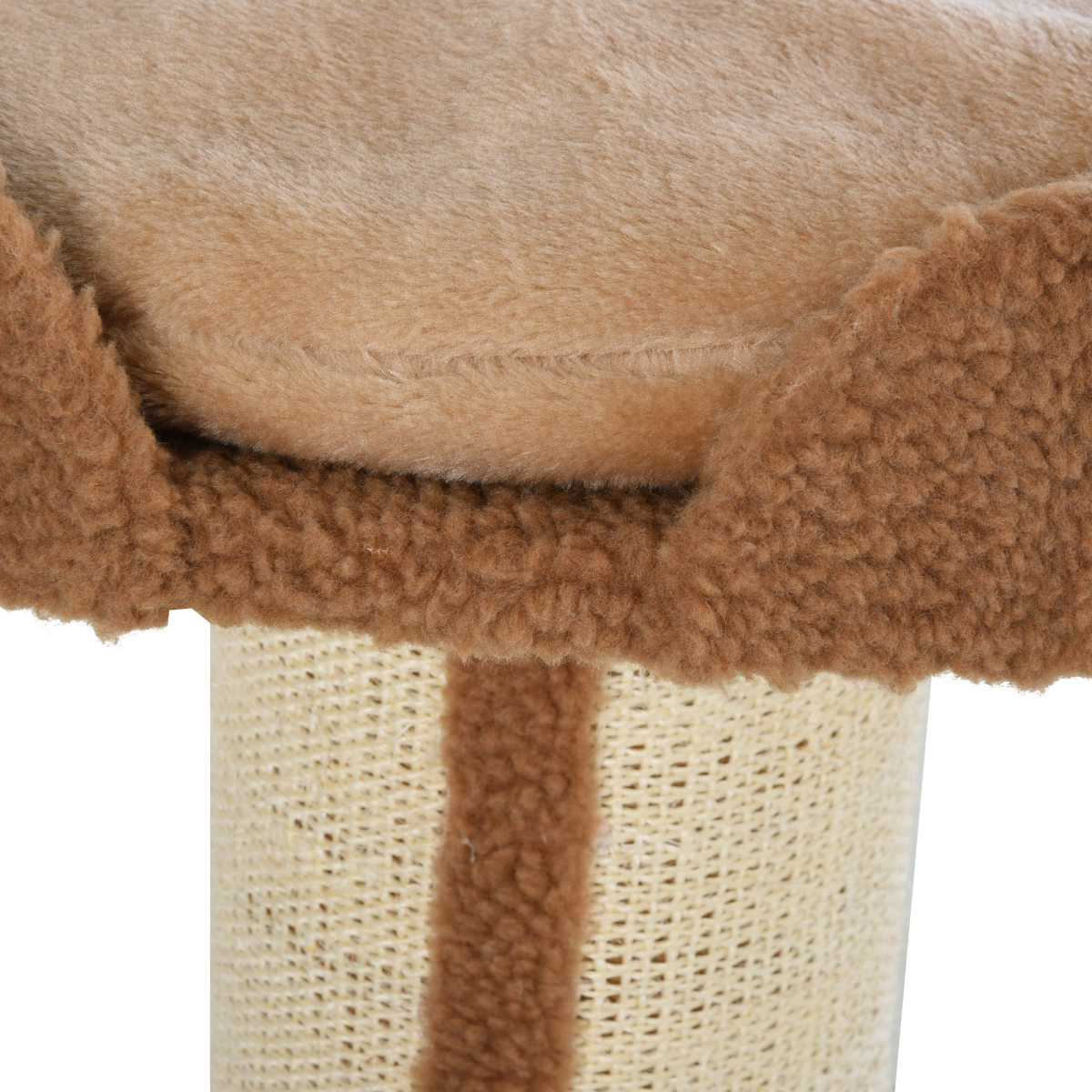 91cm Cat Tree Kitten Activity Center Tower with Top Sleeping Perch, Sisal Scratching Posts, Middle Perch, Stable Base