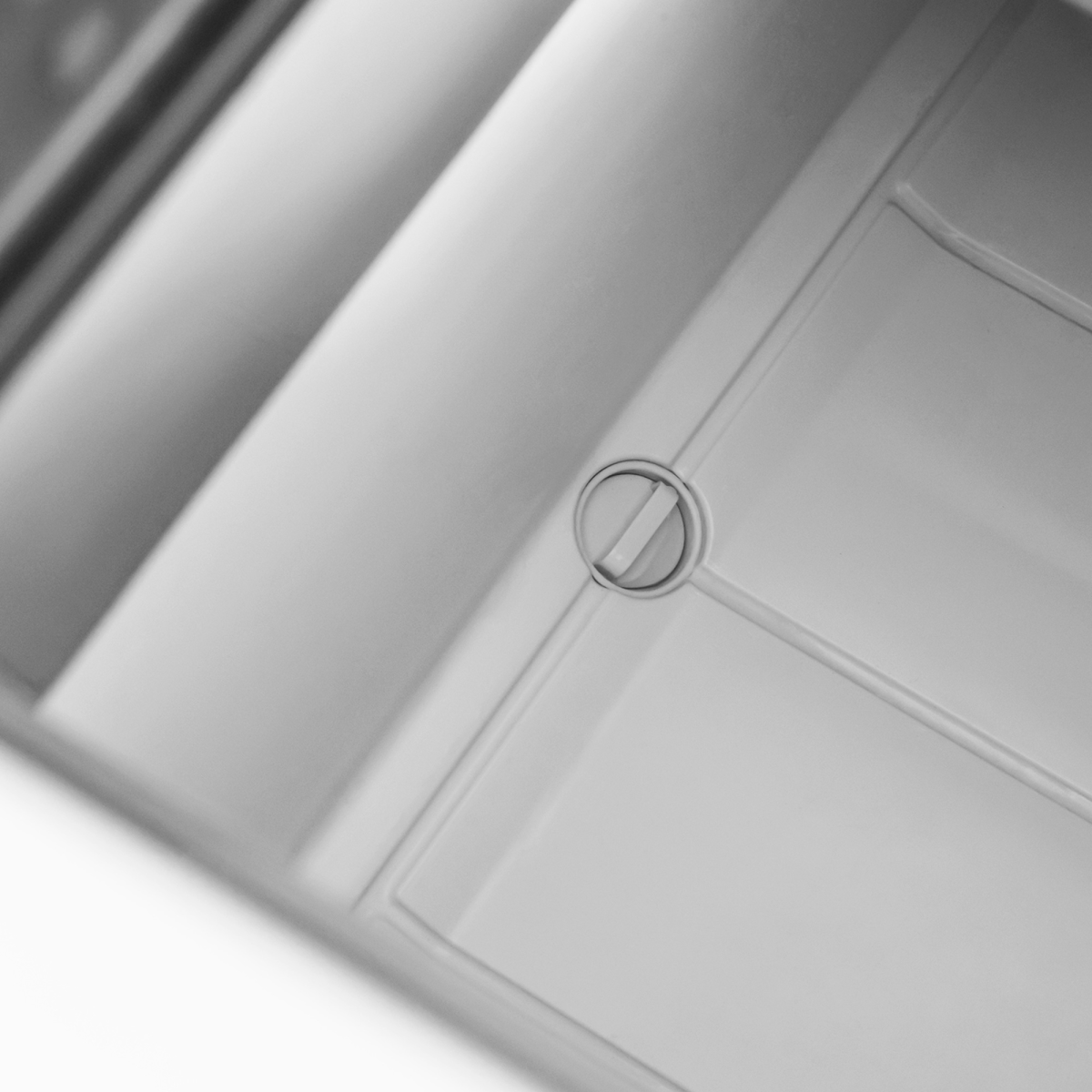 Portable Car Refrigerator 50L, 12/24V Fridge Freezer, Adjustable to -20°C, Touch Control Panel, USB Charging, Wheels