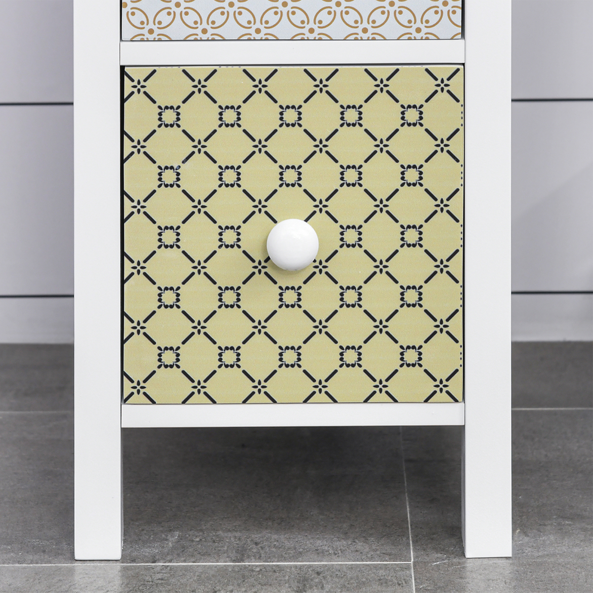 4-Drawer Storage Cabinet for Bedroom, Bathroom & Study