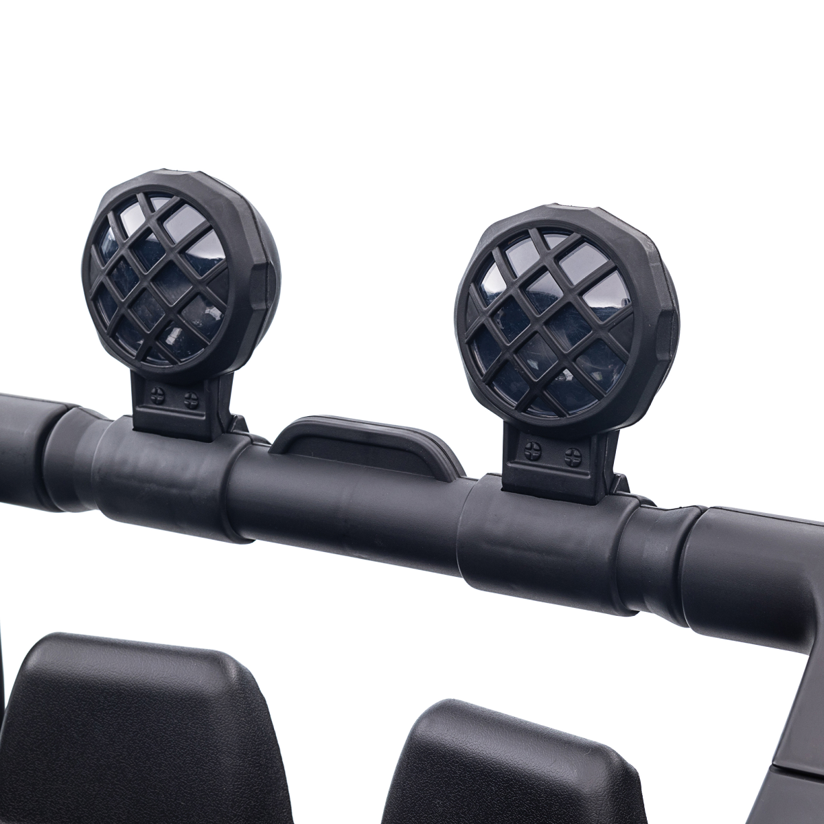 12V Kids Electric Ride On Off-Road Truck with Remote Control, LED Headlights, Seat Belt, Black HOMCOM