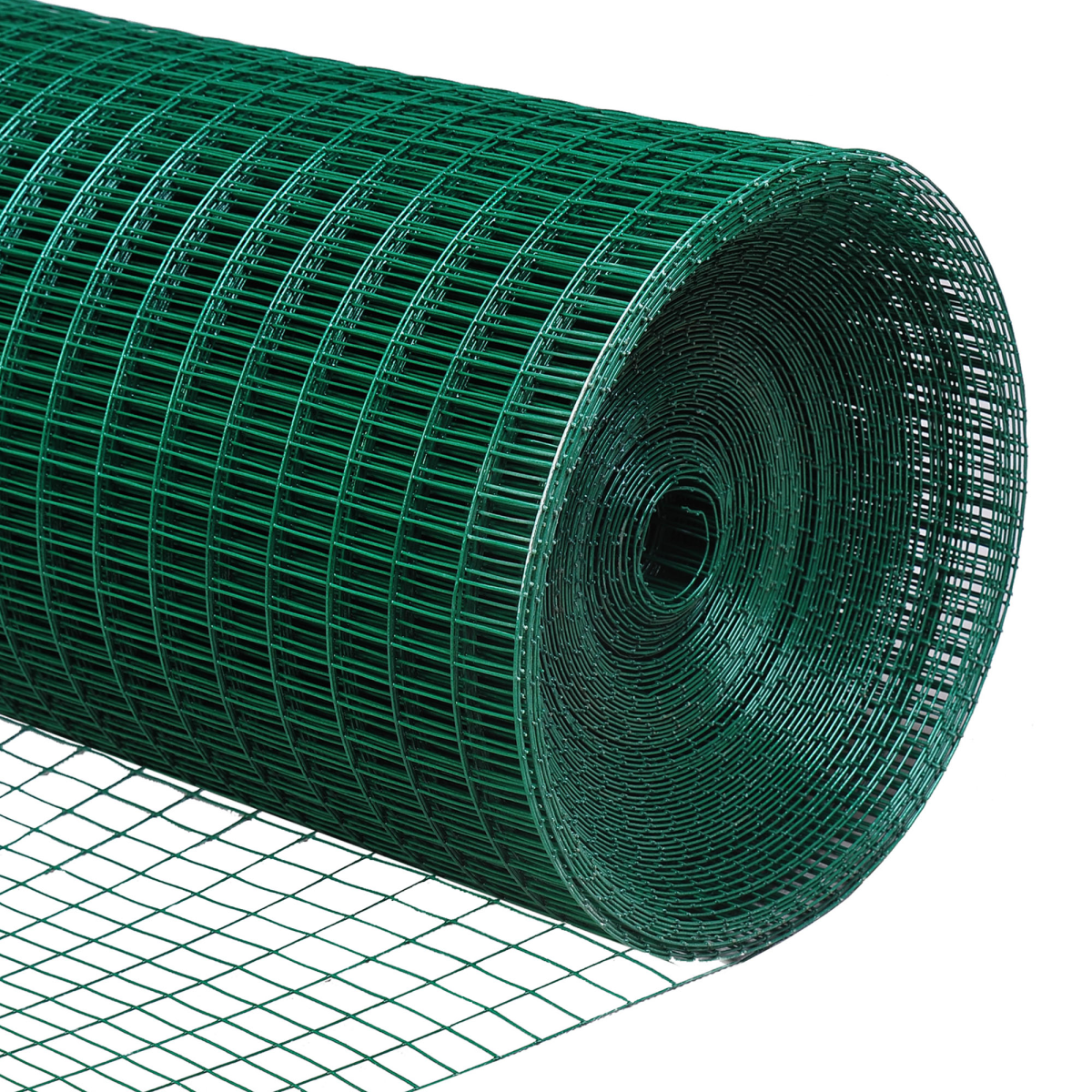 PVC Coated Galvanised Welded Wire Mesh Fence for Chicken Poultry Aviary Run Hutch Garden Bird Proofing