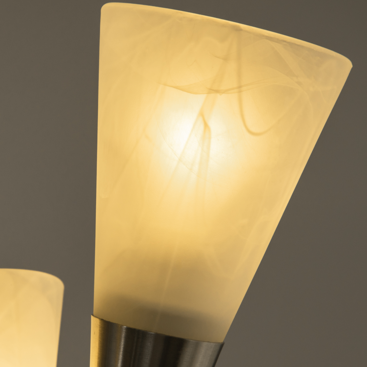 3-Light Upright Floor Lamp, Uplighter Standing Lamp for Home
