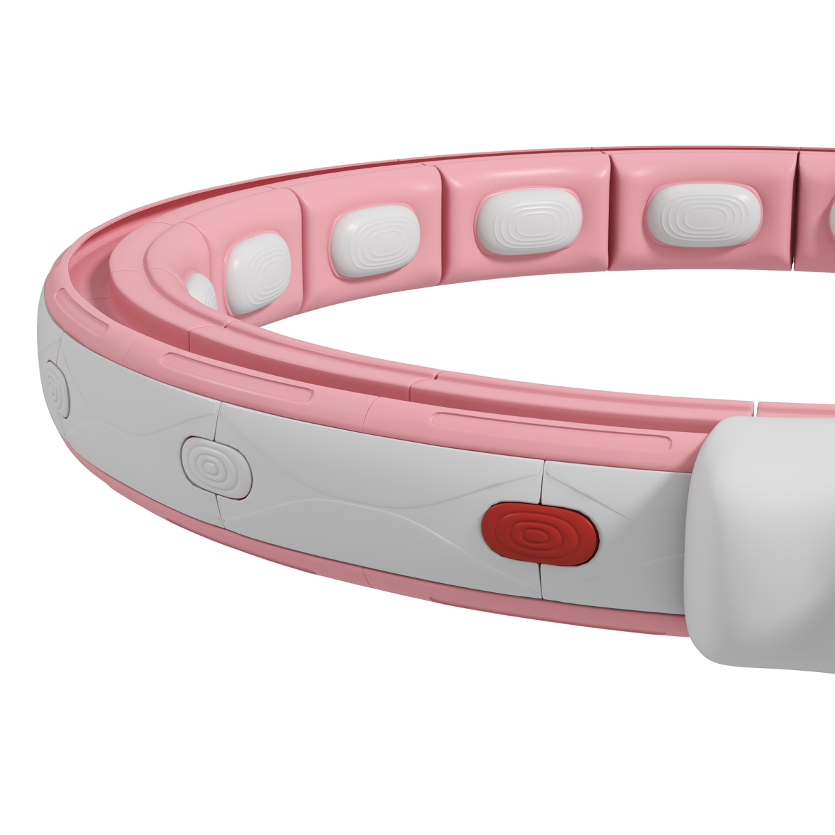 SPORTNOW Adjustable Waist Massager with Digital Counter
