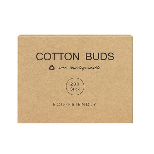 box of bamboo earbuds 200 pack