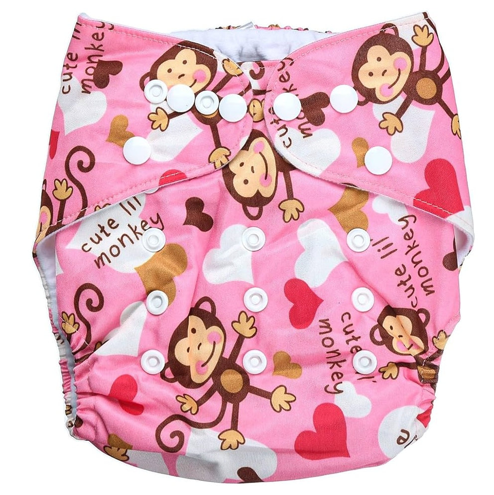 Reusable Baby Cloth Nappies With Insert - Choice of 11 Designs