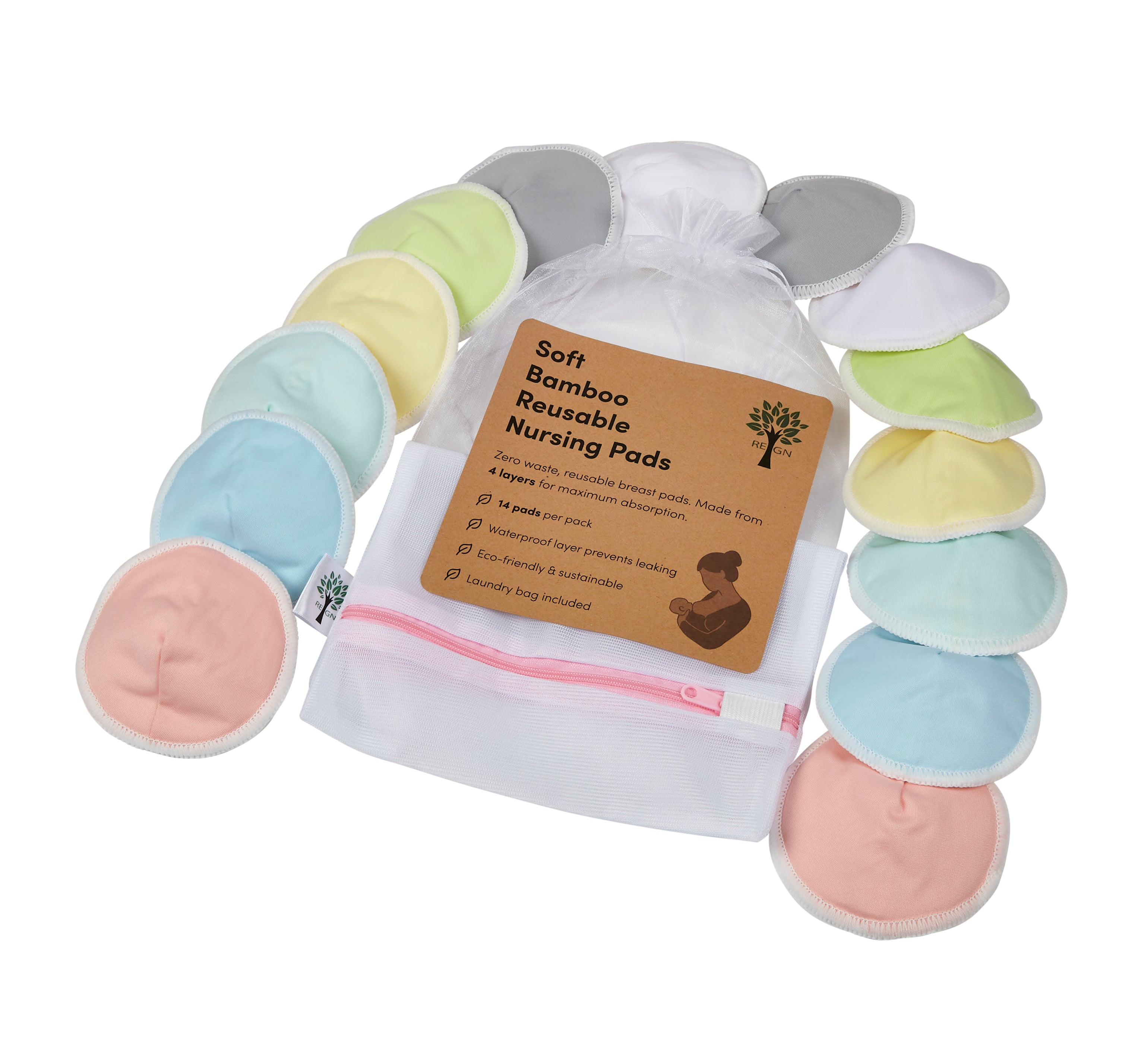 Reusable Bamboo Breast Pads