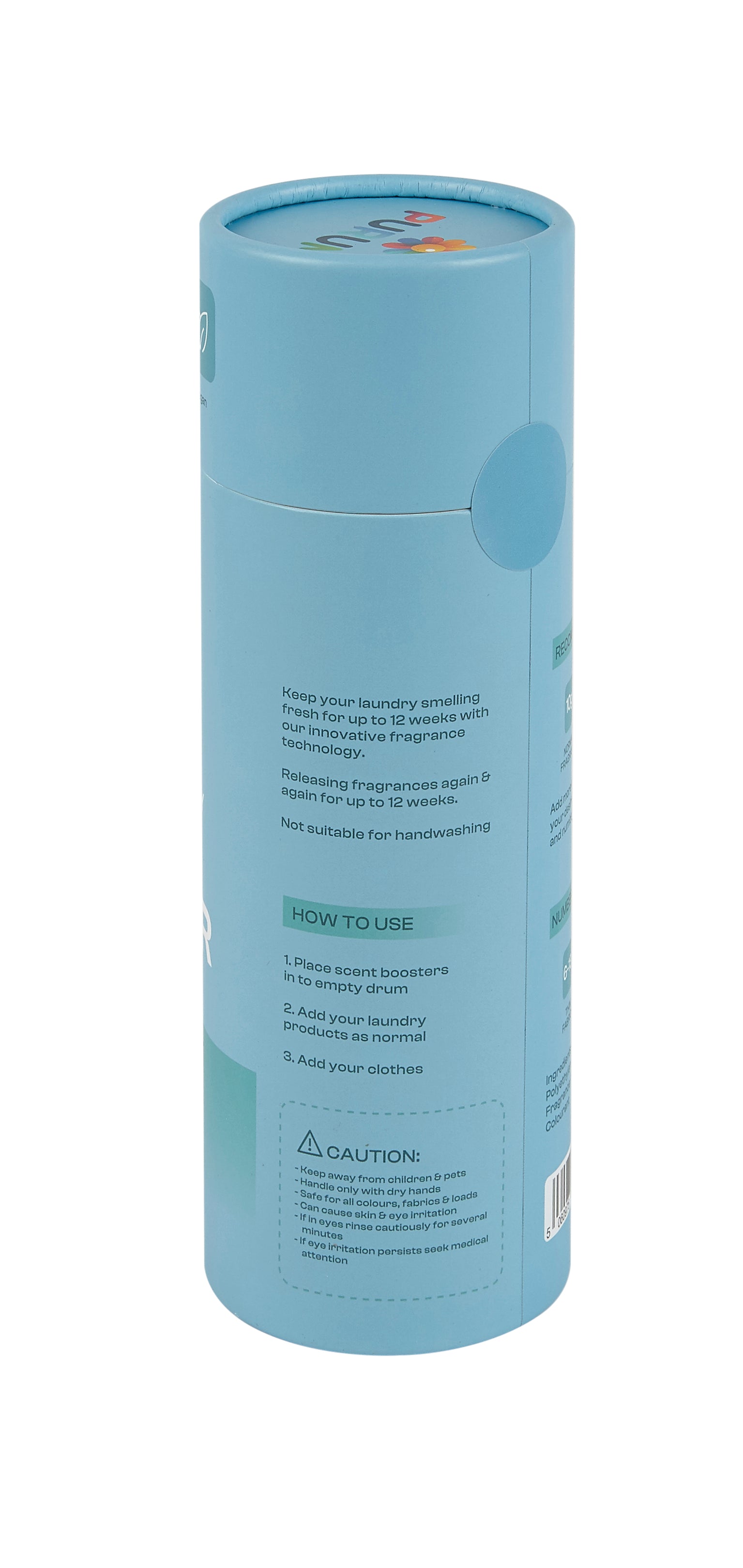 Purum Eco Laundry Mega Bundle – 320 Laundry Sheets + 1.375kg Scent Boosters