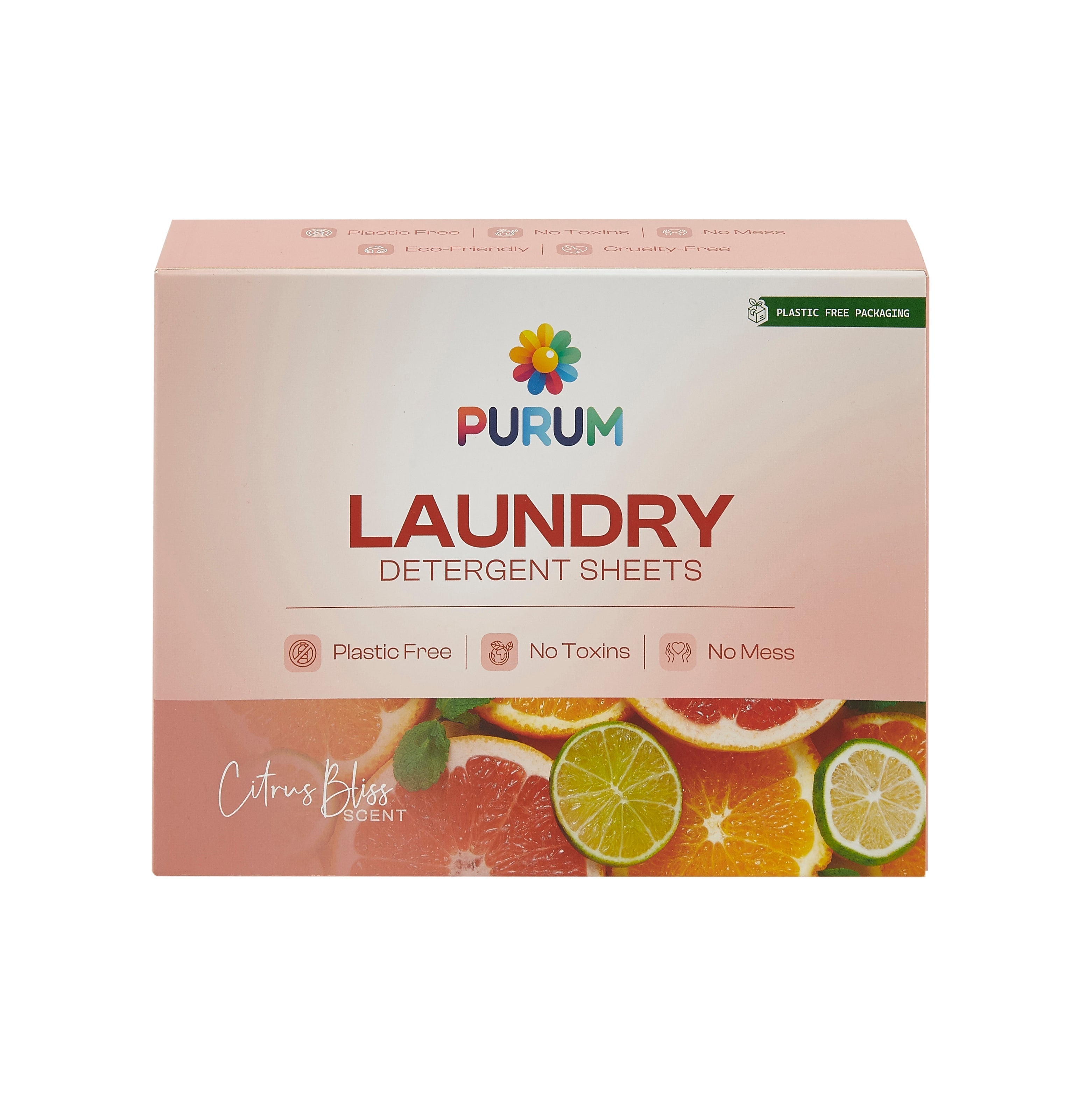 Purum Eco Laundry Mega Bundle – 320 Laundry Sheets + 1.375kg Scent Boosters