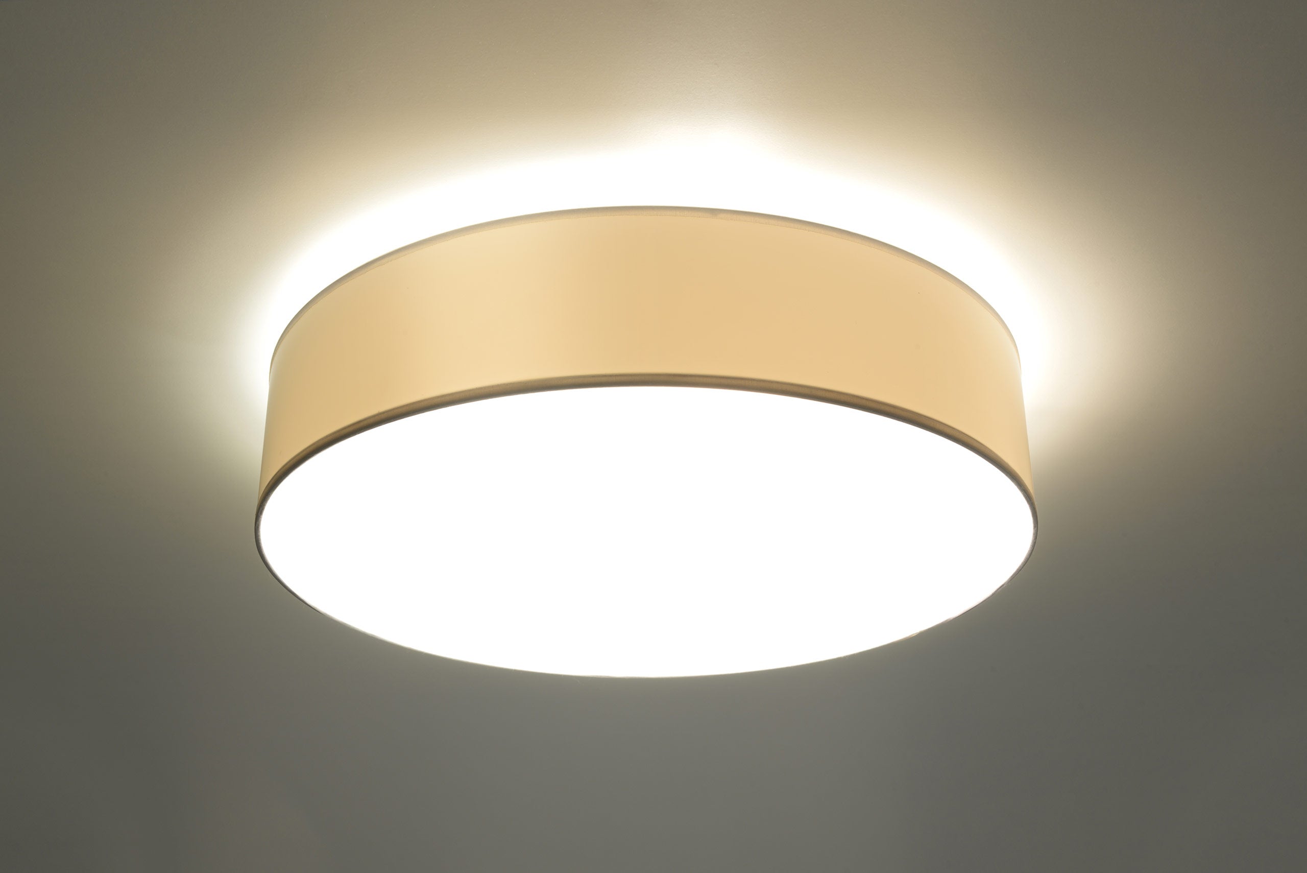 ARENA 45 White Round Ceiling Lamp, Loft Design, E27
