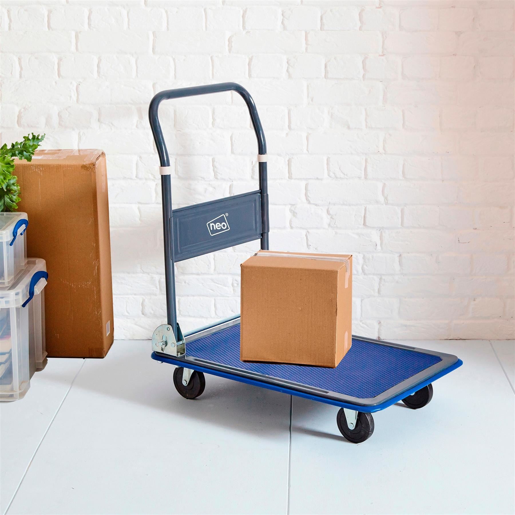 Heavy Duty Foldable Platform Trolley, 150kg Capacity
