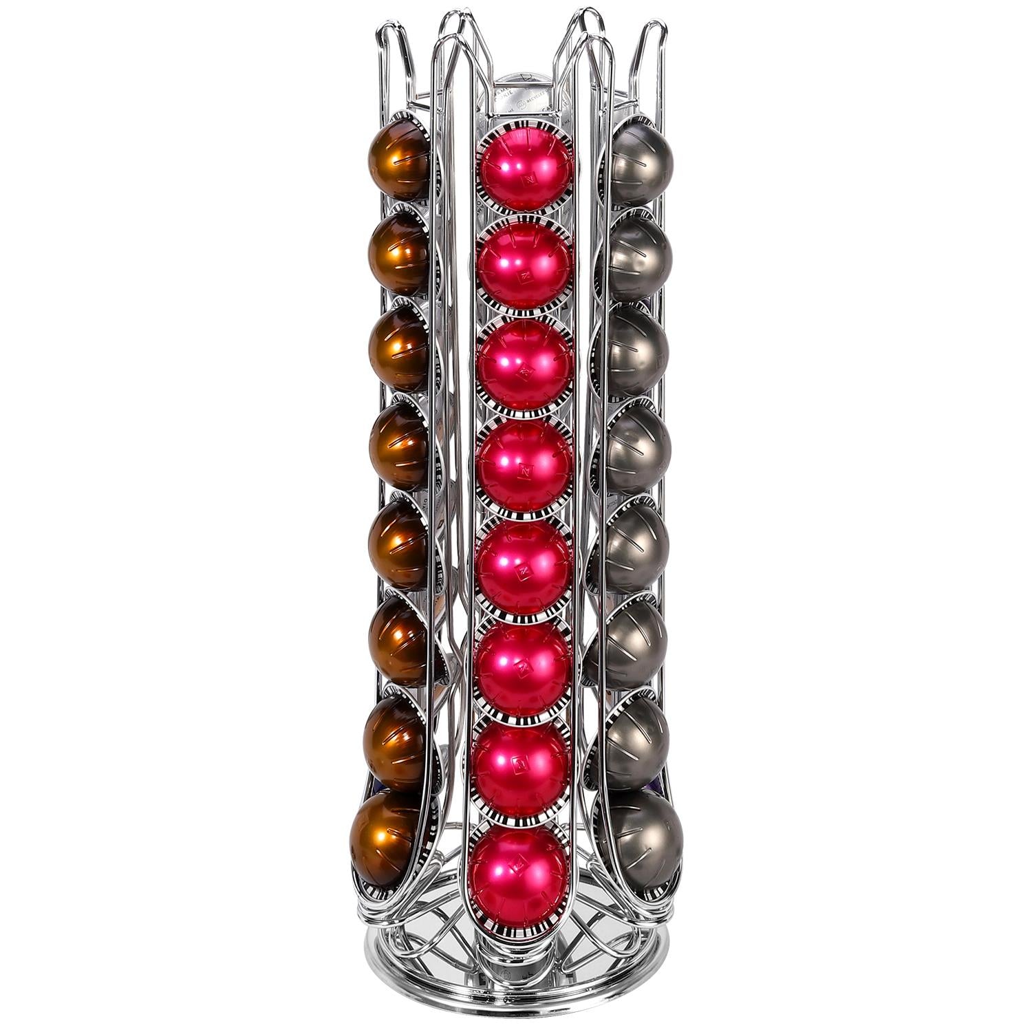Vinsani 48 Pod Chrome Coffee Capsule Holder
