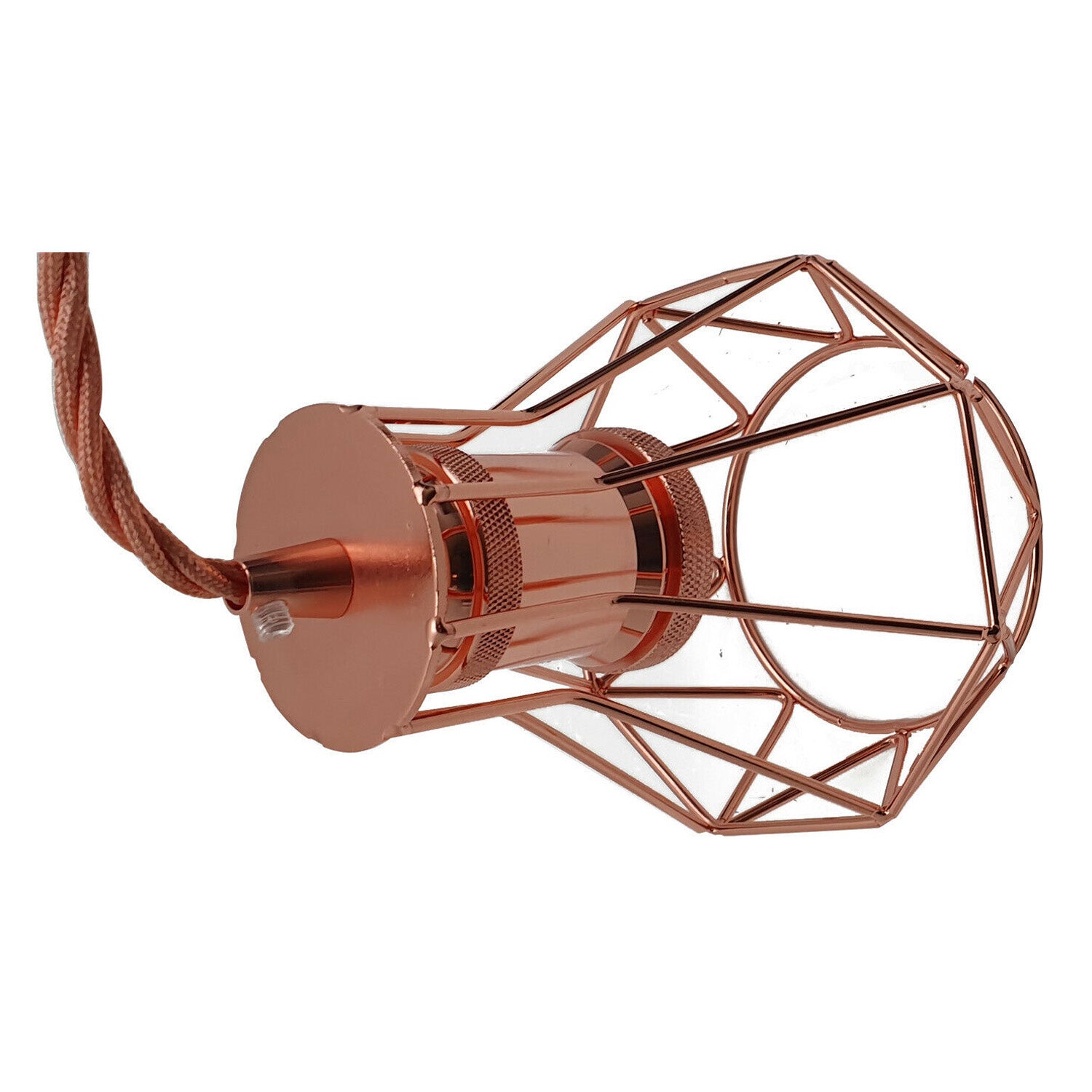 Vintage Industrial Metal Wire Cage Wall Lamp Guard Retro Light Shade Protection~1280