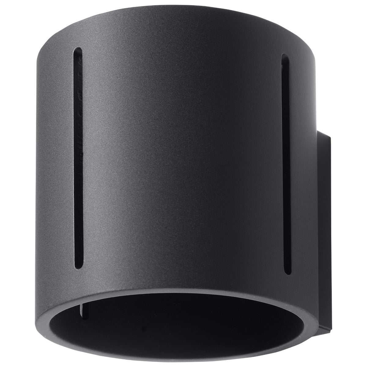 Inez Modern Black Aluminum Wall Lamp G9