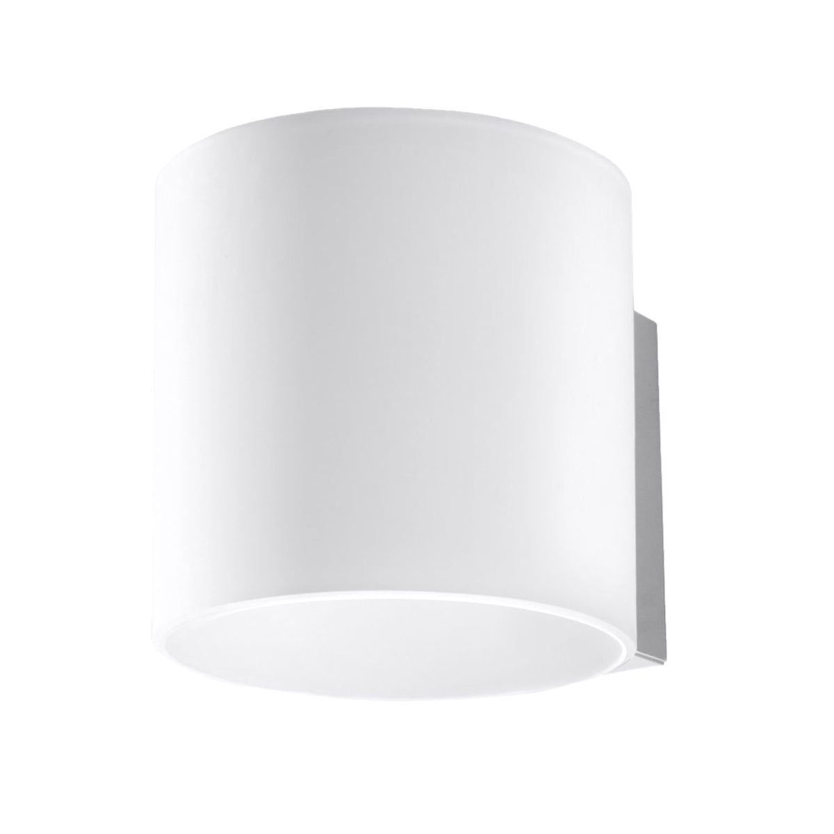 Vici Modern Glass Wall Lamp G9 White