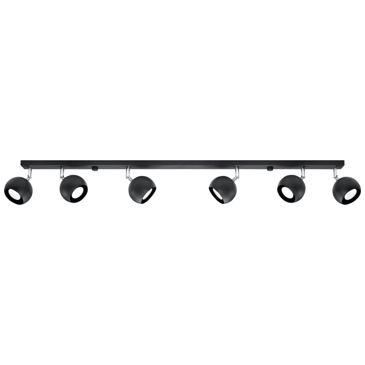 Oculare Modern Steel Ceiling Lamp GU10 Black