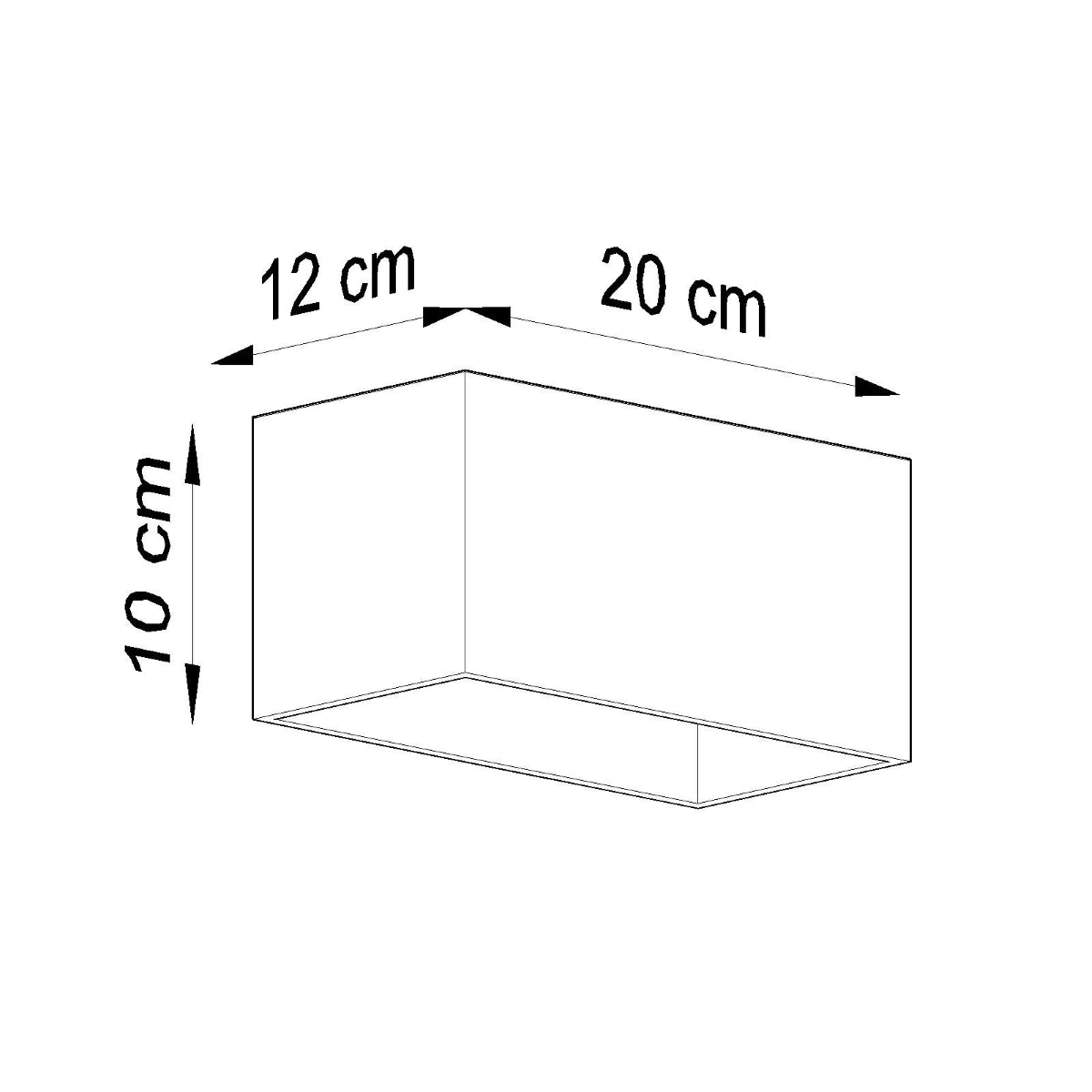 Wall lamp aluminum Quad modern Design G9