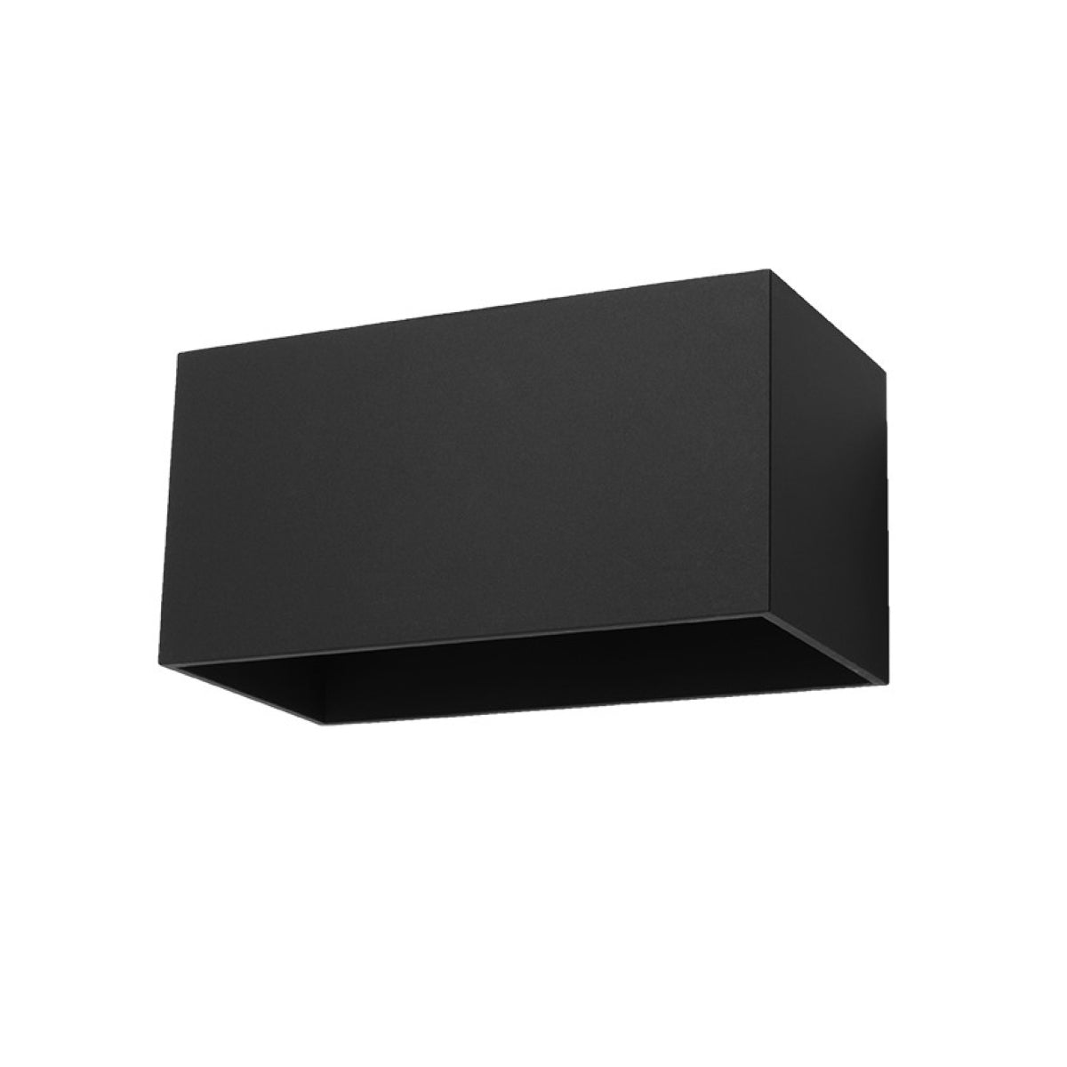 Quad Aluminium Wall Lamp Black G9