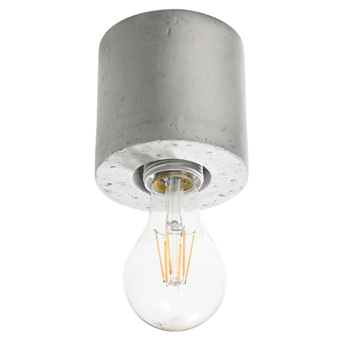 Ceiling lamp concrete Salgado industrial Design E27