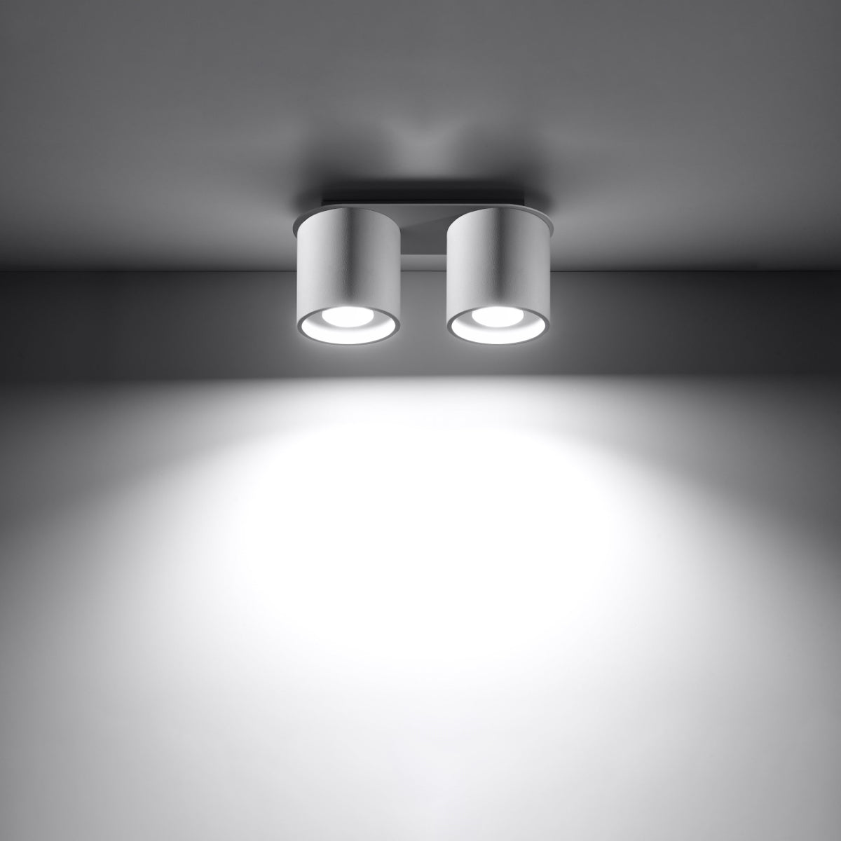 Ceiling lamp aluminum Orbis modern Design GU10