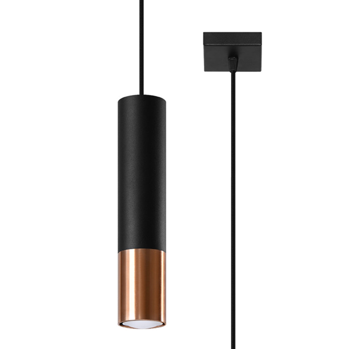 Sollux Lighting Loopez Modern Steel Pendant Lamp GU10