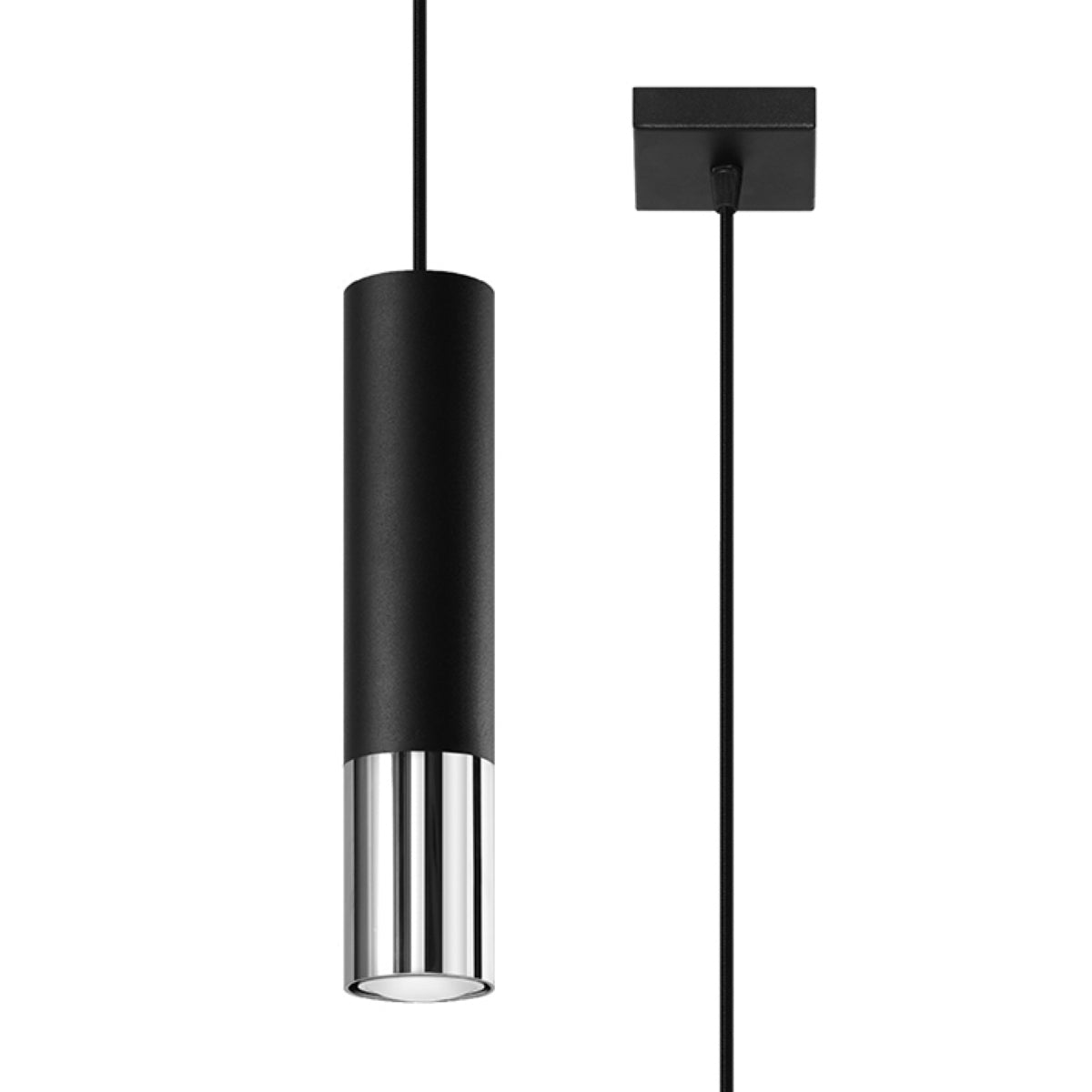 Loopez Modern Steel GU10 Pendant Lamp