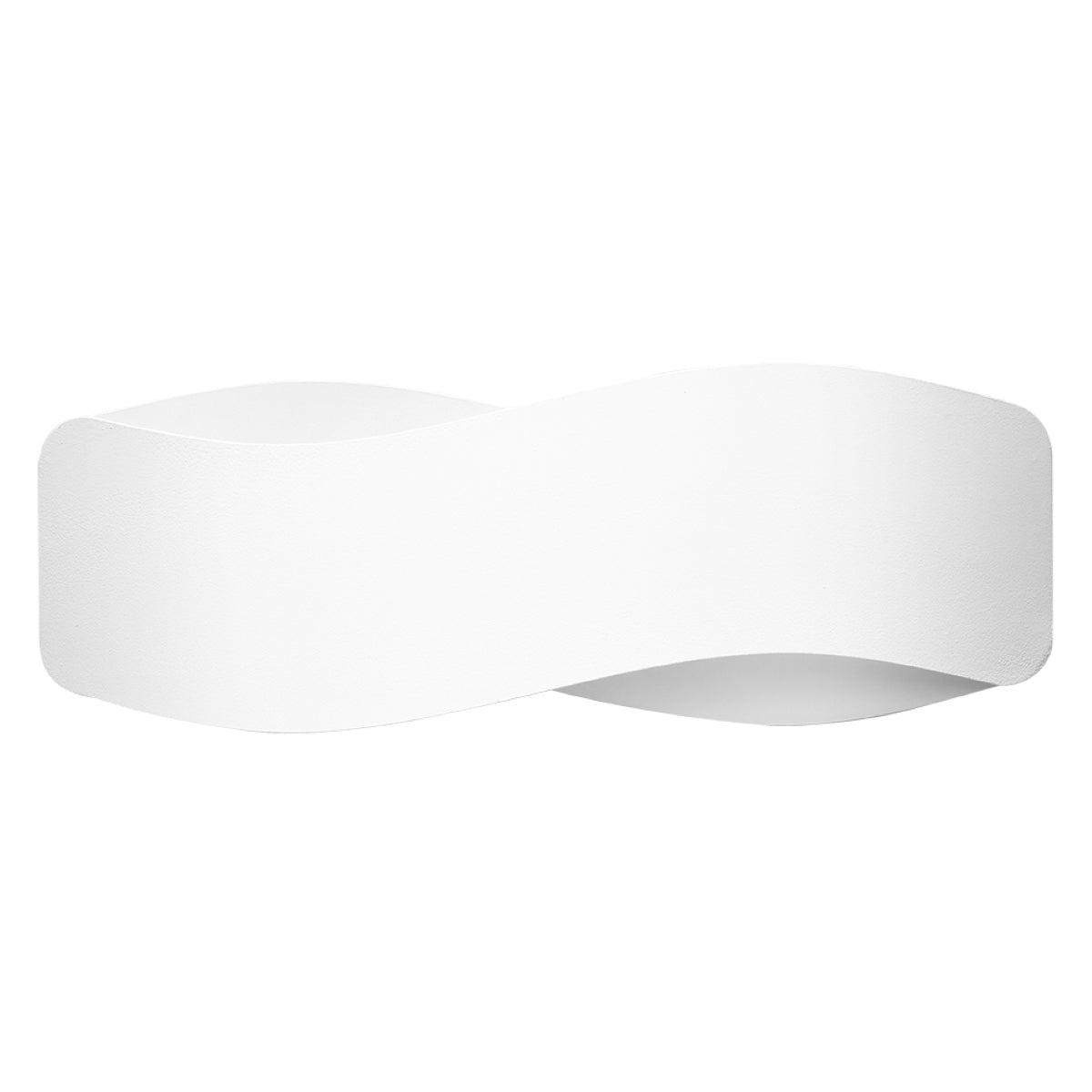 Tila Modern Steel Wall Lamp, White, G9
