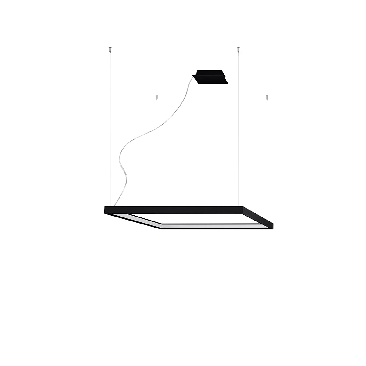 Chandelier aluminum Nelya modern Design LED